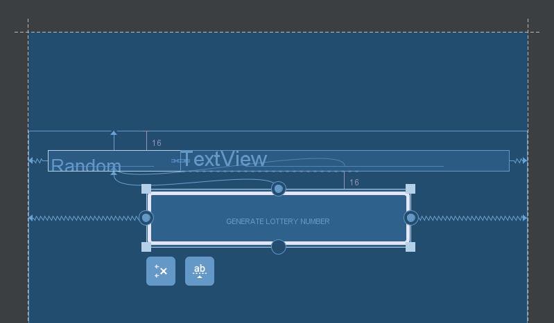 Final UI layout in Android Studio