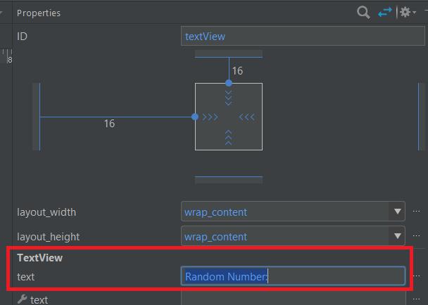 Set the text on TextView in Android Studio