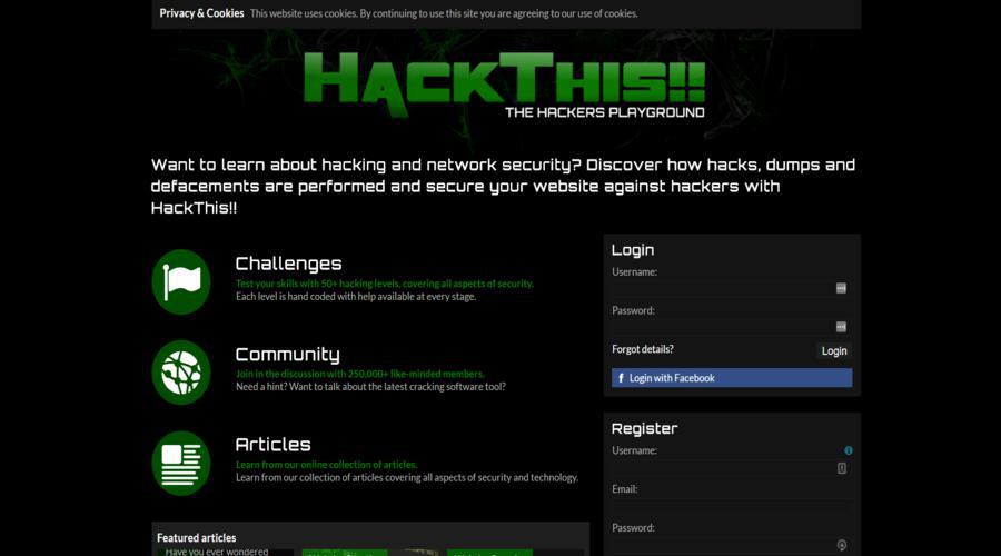 test hacking sites