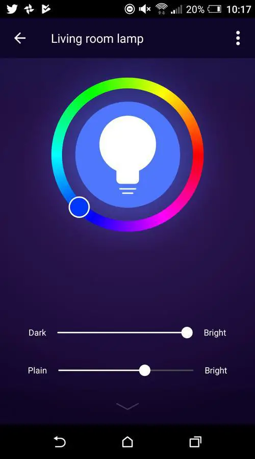 Lombex app color mode
