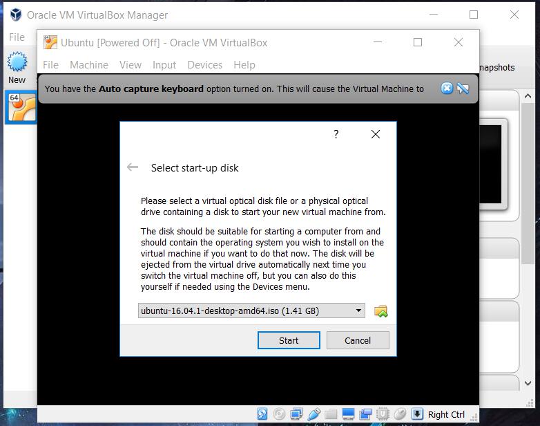 setting up virtual machine windows 10