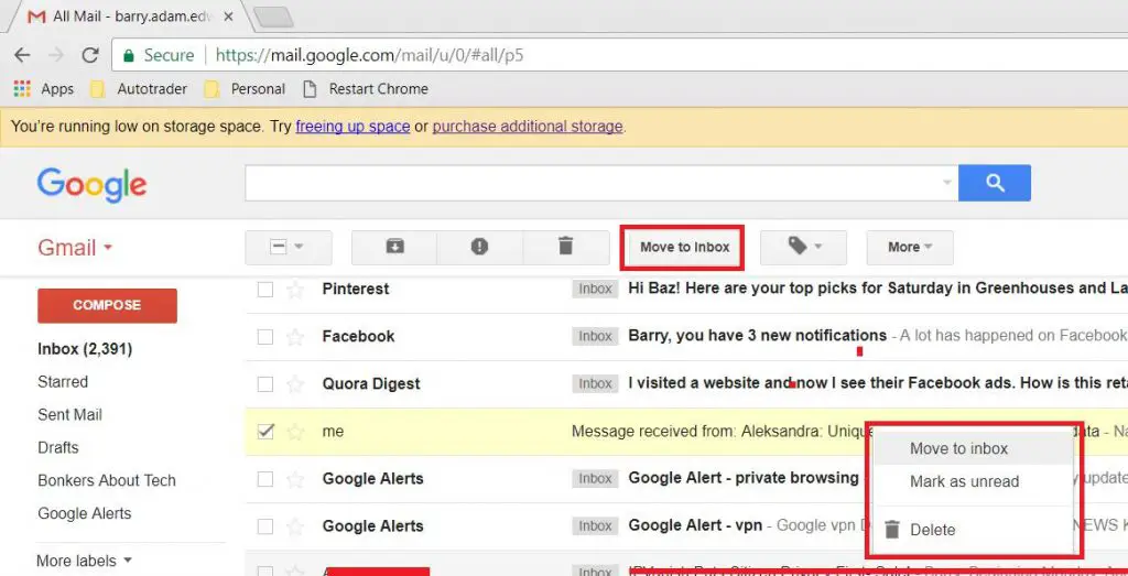 How To Retrieve An Archived Email in Gmail – The Only Step-By-Step