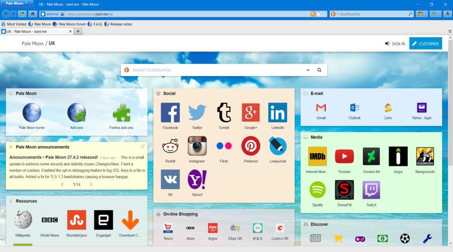 10 Alternative Browsers Based on Mozilla Firefox