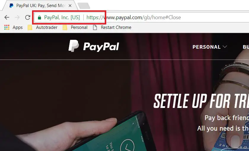 PayPal https example