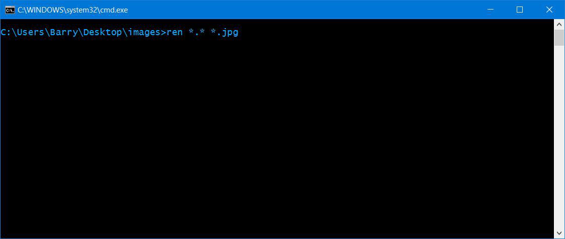 Rename Command Windows 10 Command Prompt