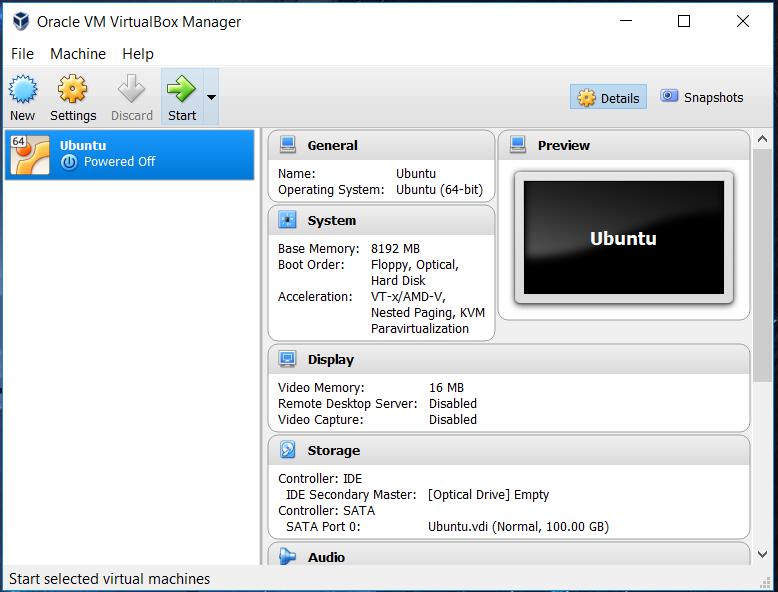 virtual machine windows 10