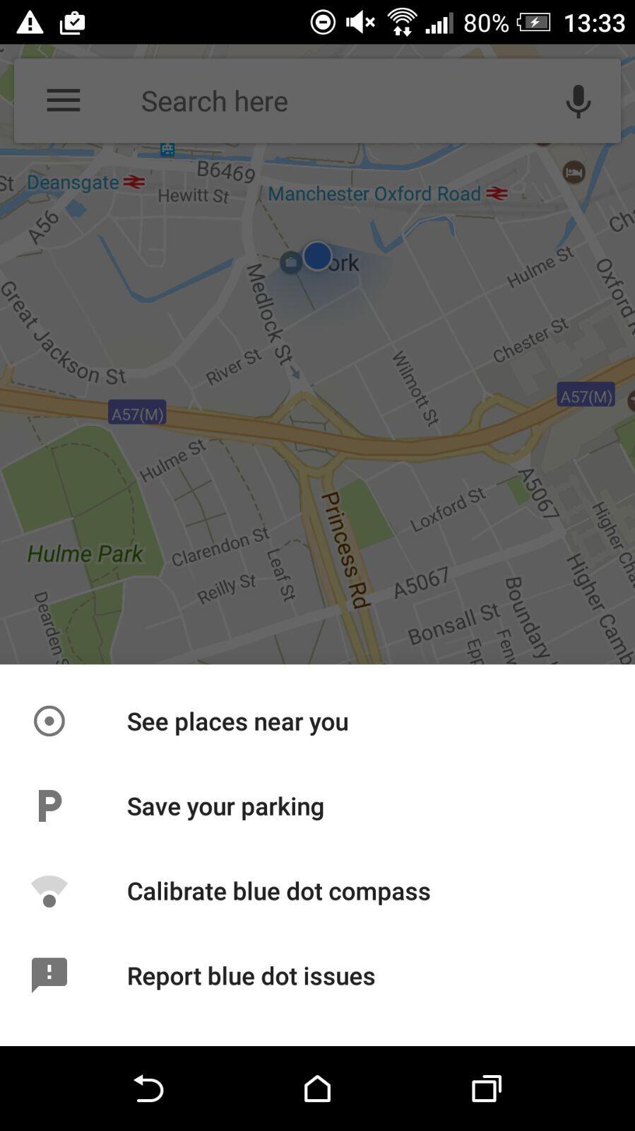 Save Your Parking Option Google Maps