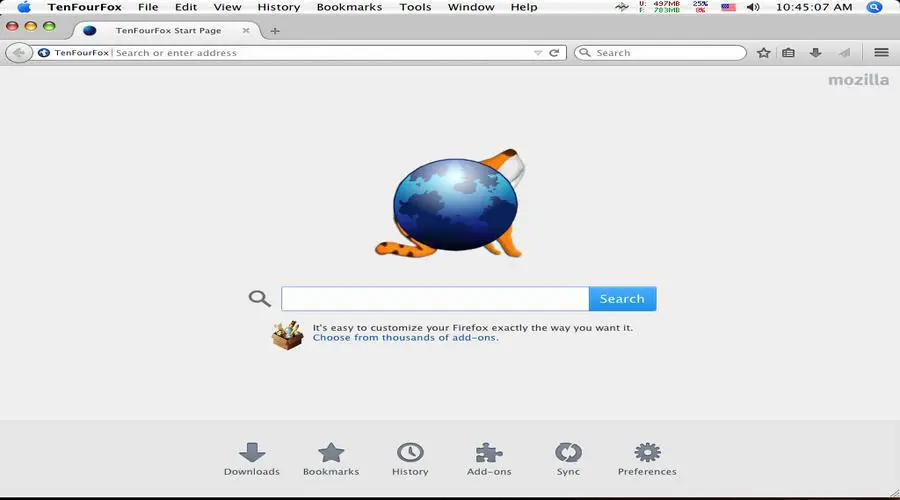 TenFourFox browser