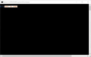 copy text in command prompt windows 7